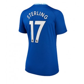 Chelsea Raheem Sterling #17 Hemmatröja Dam 2022-23 Korta ärmar
